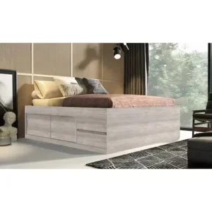 Cama Casal Barreto Carolina com 4 Portas e 2 Gavetas